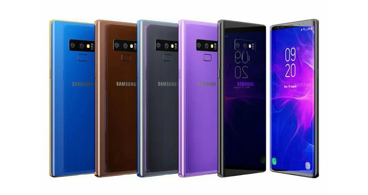 پنل نمایشگر گلکسی نوت 9 لو رفت؛ طراحی یکسان با نسل گذشته