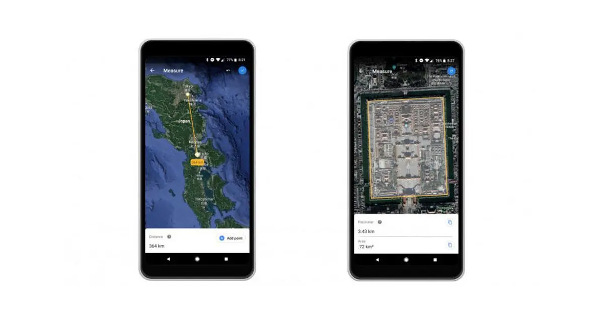 محاسبه دقیق مساحت مکان های دلخواه با ابزار اندازه گیری Google Earth