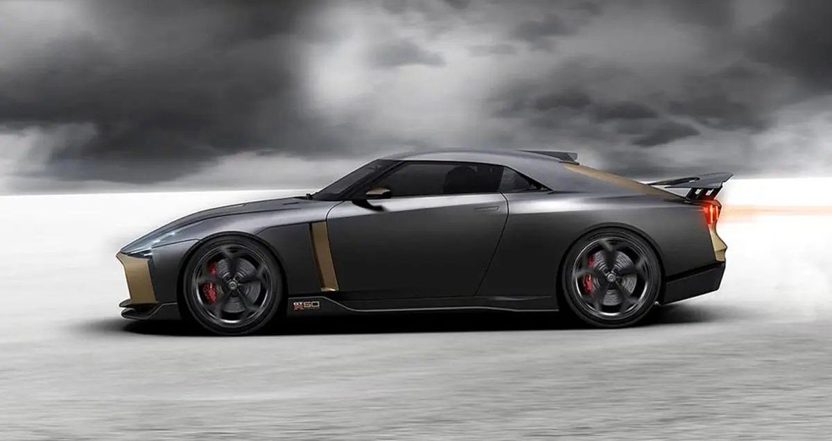 تماشا کنید: نگاه نزدیک به نیسان GT-R 50 با طراحی خارق‌ العاده ایتال دیزاین