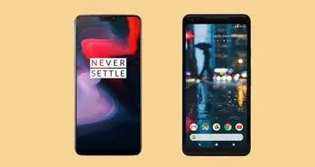 تماشا کنید: نبرد وان پلاس 6 با گوگل پیکسل 2 XL؛ کدام مدل سریع‌تر است؟