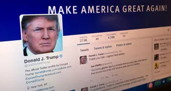 صفحه توییتر رئیس جمهور آمریکا با کاهش 300 هزارتایی فالوئر روبرو شد!