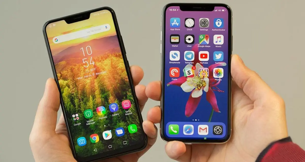 تماشا کنید: مقایسه سرعت ذن فون 5Z و آیفون X