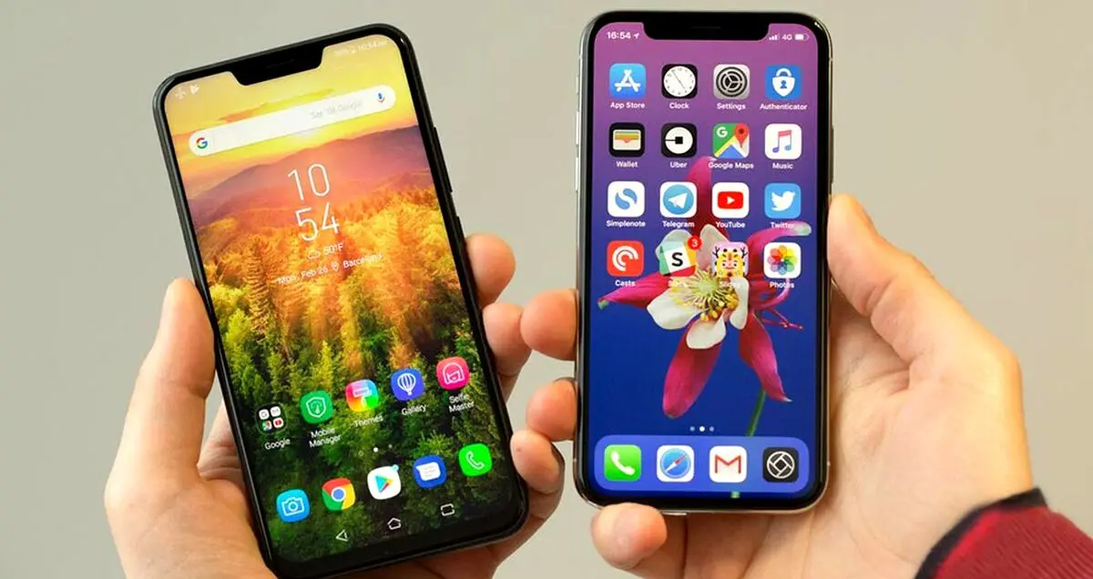 تماشا کنید: مقایسه سرعت ذن فون 5Z و آیفون X