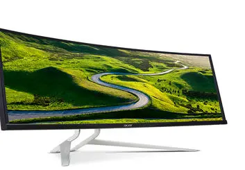 ایسر مانیتور های اولترا واید بسیار باریک خود را در CES2016 معرفی میکند