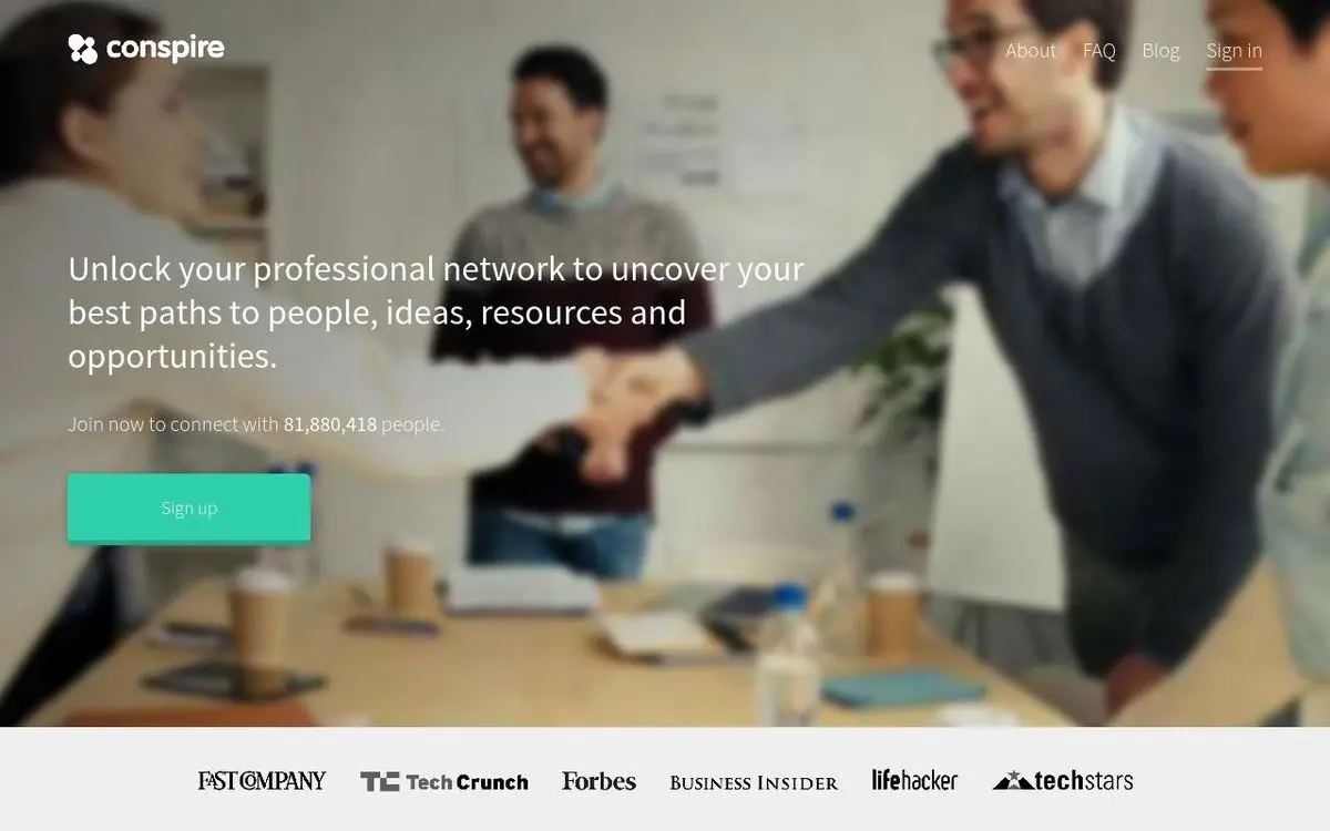 Conspire شبکه اجتماعی کسب و کارهای حرفه ای