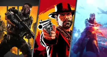 دوئل بازی Red Dead Redemption 2 با عناوین Black Ops 4 و Battlefield V/ برنده کدام است؟
