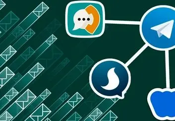 14 درصد کسب و کارها در پیام‌ رسان‌ های داخلی فعالیت دارند