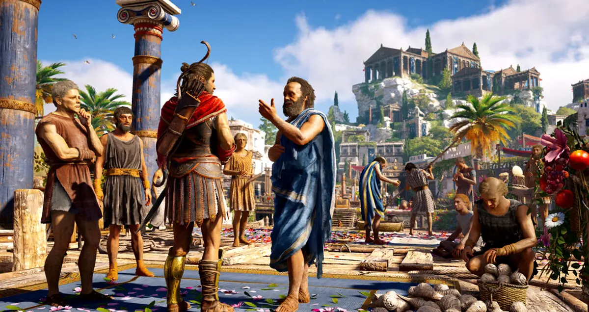 نقشه بازی Assassin's Creed Odyssey را مشاهده کنید!