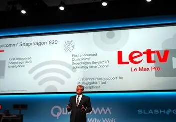اولین گوشی مجهز به تراشه اسنپدراگون 820 در CES 2016 معرفی شد