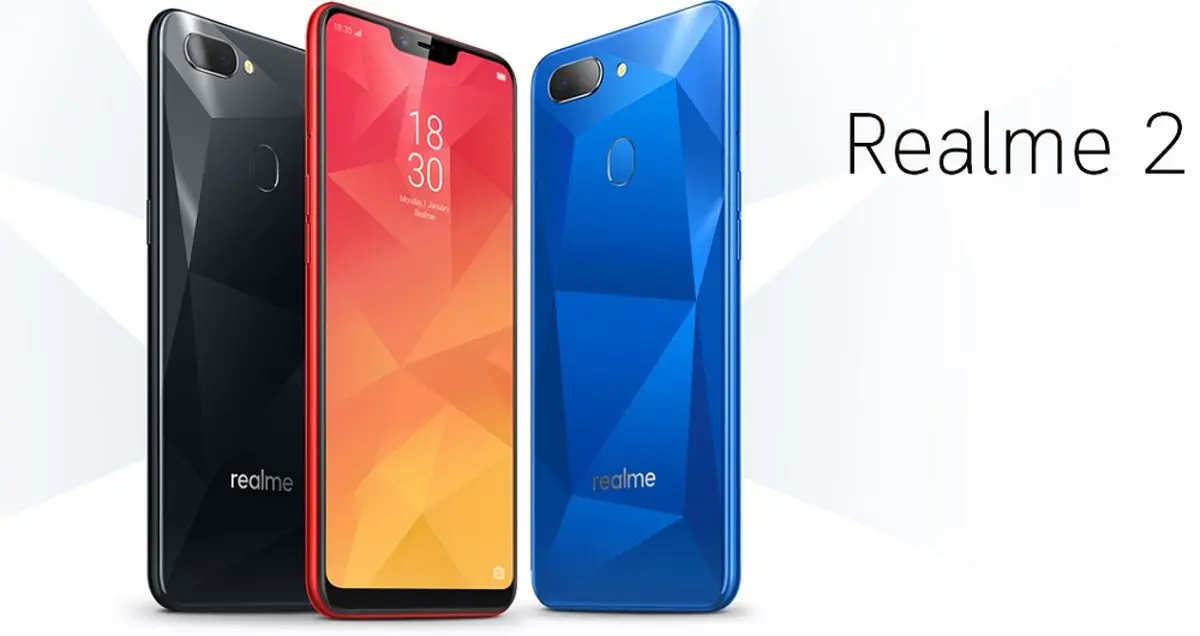 رونمایی از گوشی Realme 2 مجهز به نمایشگر 6.2 اینچی و اسنپدراگون 450