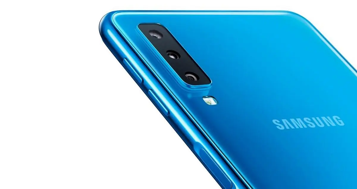 گلکسی A7 2018 رونمایی شد؛ اولین گوشی سامسونگ مجهز به دوربین اصلی سه گانه