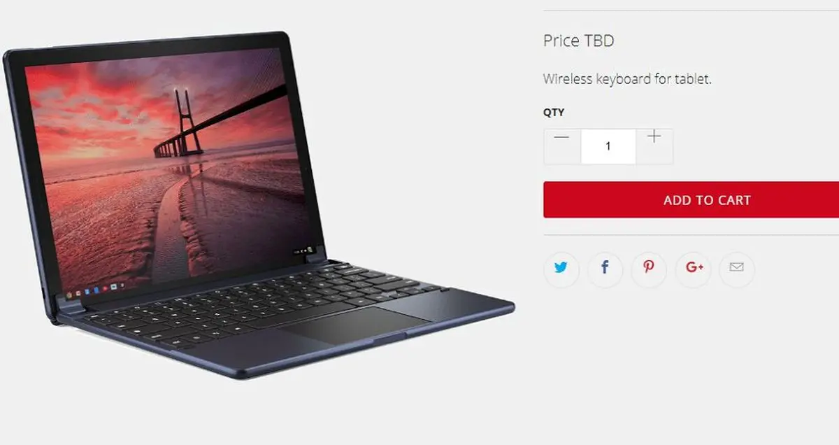 رندرهای تبلت گوگل مجهز به سیستم عامل کروم منتشر شد