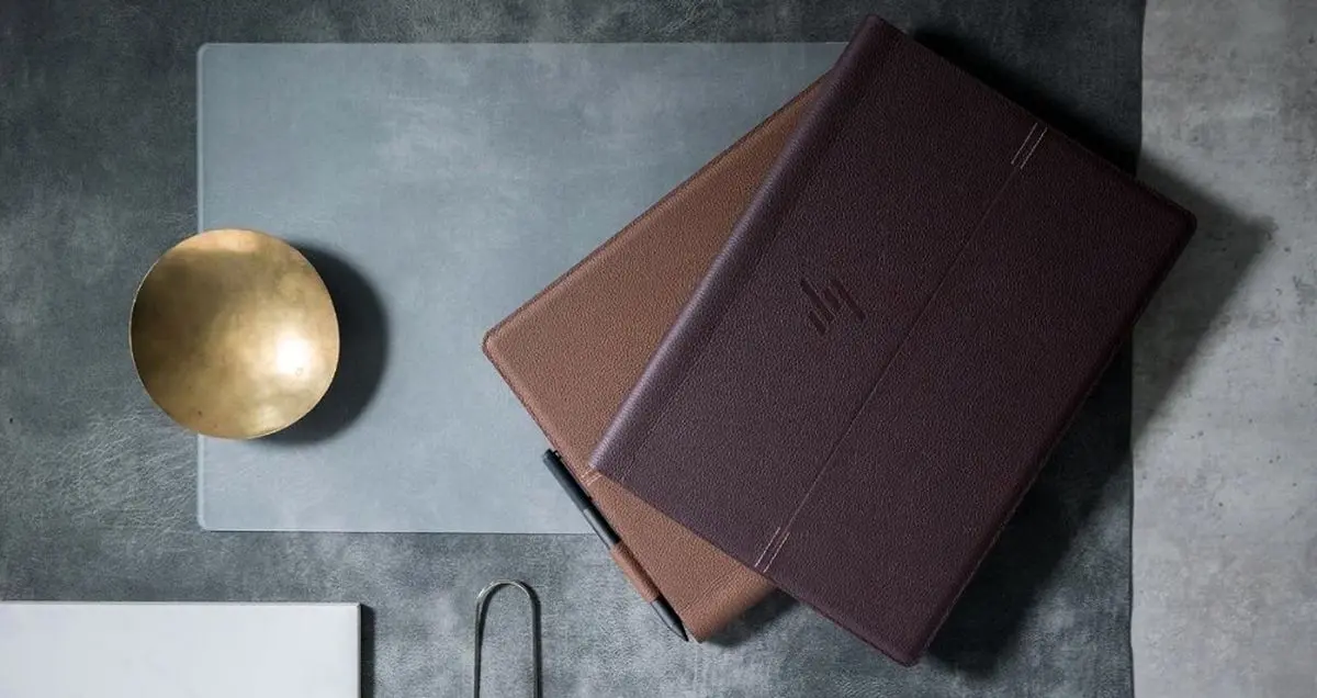 اچ پی Spectre Folio معرفی شد؛ لپ تاپی با بدنه چرمی!
