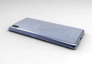 رندرهای سونی اکسپریا L3 به سنسور اثر انگشت در حاشیه گوشی اشاره دارد