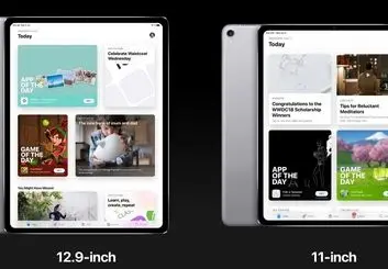 رندر جدید آیپد پرو 2018 به قابلیت فیس آیدی اشاره می کند