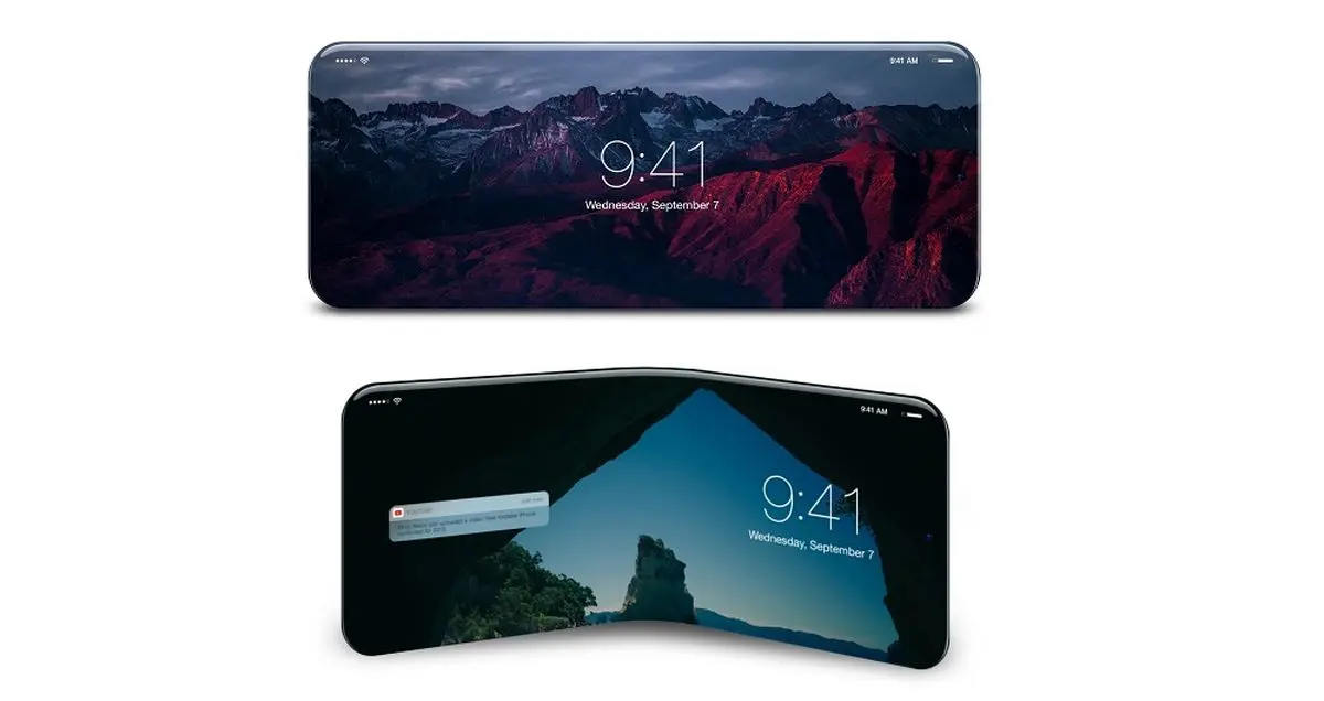 پتنت گوشی انعطاف پذیر اپل به ثبت رسید