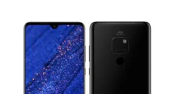 تصاویر واقعی هواوی میت 20 از برش نمایشگر قطره ای خبر می دهد