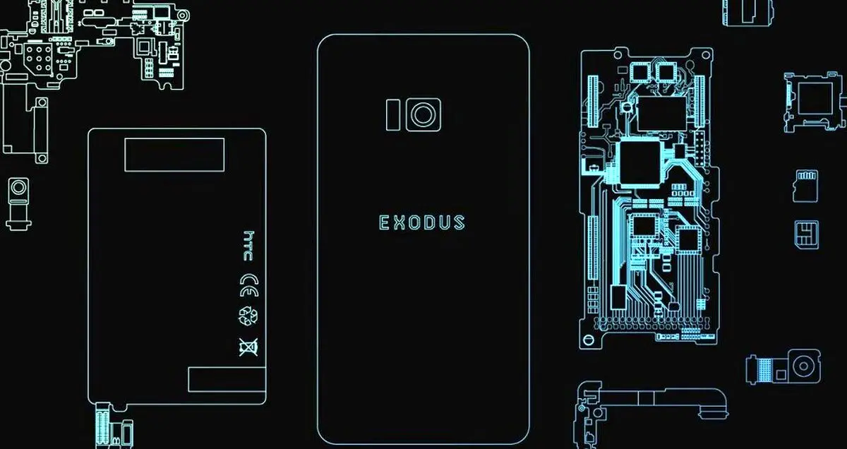 اچ تی سی Exodus در تاریخ 22 اکتبر معرفی می شود؛ اولین گوشی بلاک چین جهان