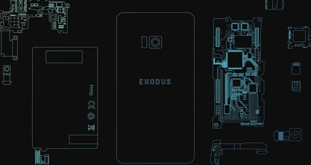 اچ تی سی Exodus در تاریخ 22 اکتبر معرفی می شود؛ اولین گوشی بلاک چین جهان