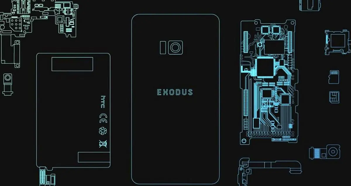 اچ تی سی Exodus در تاریخ 22 اکتبر معرفی می شود؛ اولین گوشی بلاک چین جهان