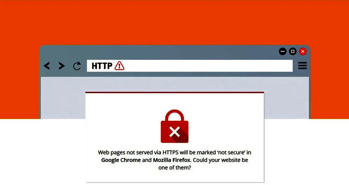 هشدار Not Secure در گوگل کروم به چه معناست؟