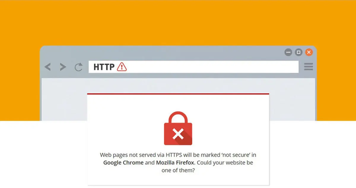 هشدار Not Secure در گوگل کروم به چه معناست؟