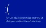 آموزش برطرف کردن پیغام Your PC ran into a problem در ویندوز