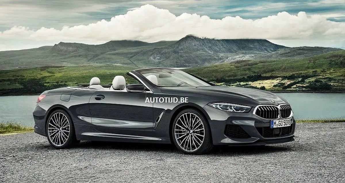 تصاویر بی ام و سری 8 کانورتیبل به اینترنت راه پیدا کرد