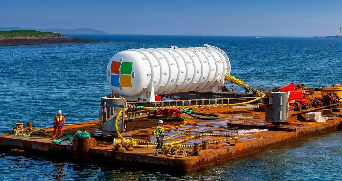 مایکروسافت زیر دریا دیتاسنتر می سازد!