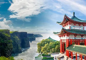 کشور چین تبدیل به پرطرفدارترین مقصد گردشگری در جهان می شود