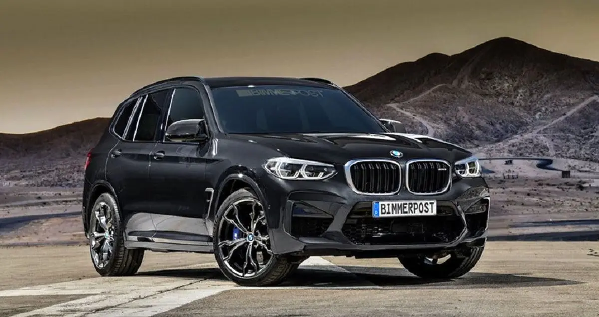 رندرهای بی ام و X3 M و بی ام و X4 M منتشر شد