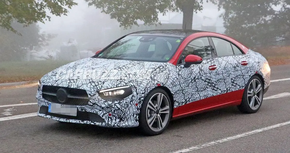 تصاویر جاسوسی مدل 2020 مرسدس بنز CLA به اینترنت راه پیدا کرد