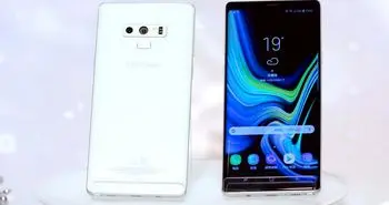 سامسونگ از گوشی گلکسی نوت 9 سفید رنگ رونمایی کرد