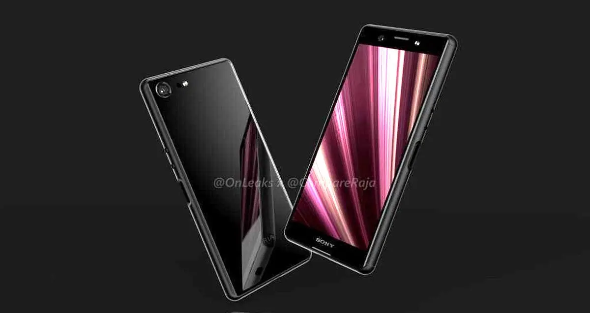 رندرهای گوشی سونی اکسپریا XZ4 کامپکت منتشر شد