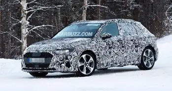 تصاویر جاسوسی نسل جدید آئودی A3 به اینترنت راه پیدا کرد