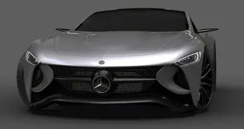 با خودروی مفهومی مرسدس SLR Vision آشنا شوید