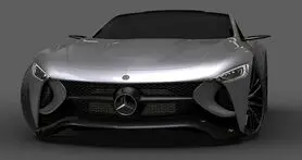 با خودروی مفهومی مرسدس SLR Vision آشنا شوید