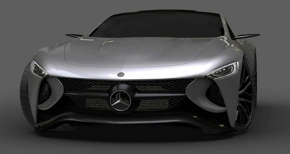 با خودروی مفهومی مرسدس SLR Vision آشنا شوید