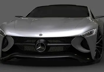 با خودروی مفهومی مرسدس SLR Vision آشنا شوید