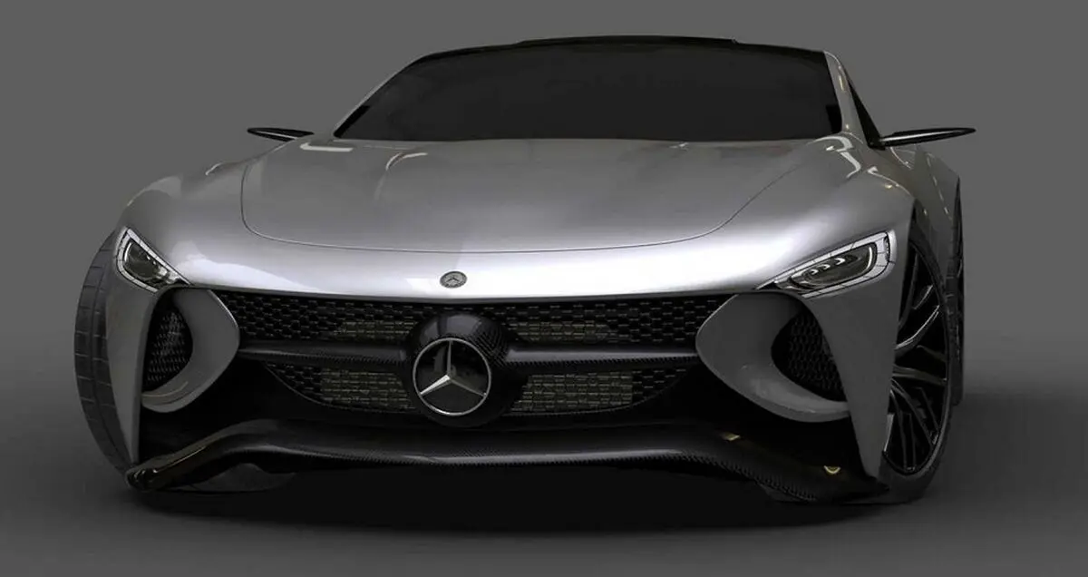 با خودروی مفهومی مرسدس SLR Vision آشنا شوید