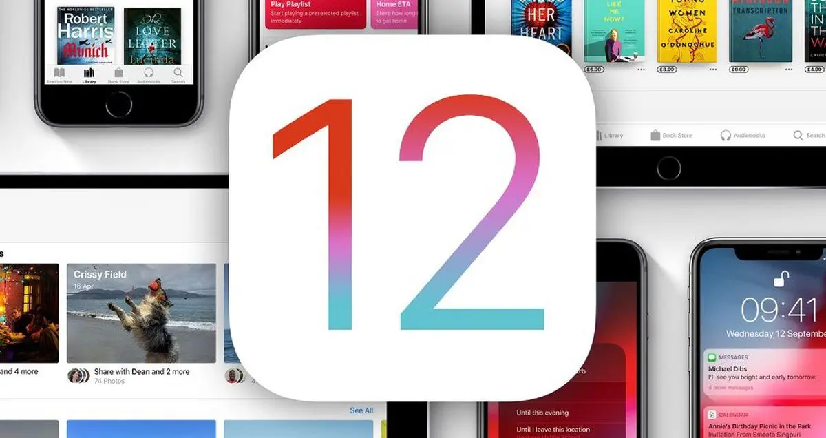 سهم سیستم عامل iOS 12 از 75 درصد عبور کرد