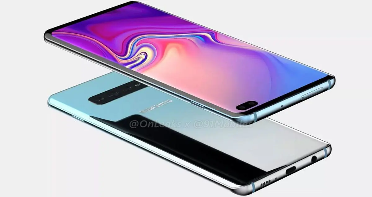 رندرهای سامسونگ گلکسی S10 پلاس به اینترنت راه پیدا کرد