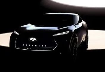 تیزر کراس اوور برقی اینفینیتی پیش از رونمایی رسمی منتشر شد