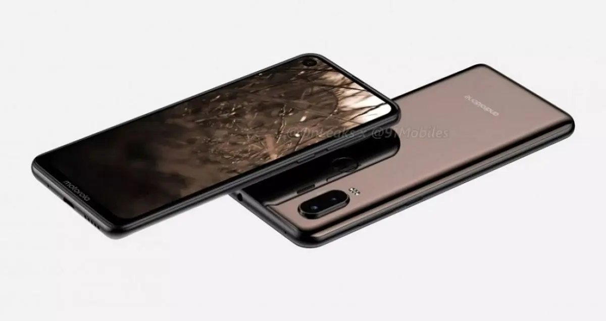 رندرهای گوشی موتو P40 منتشر شد؛ دوربین اصلی دوگانه و حفره درون نمایشگر