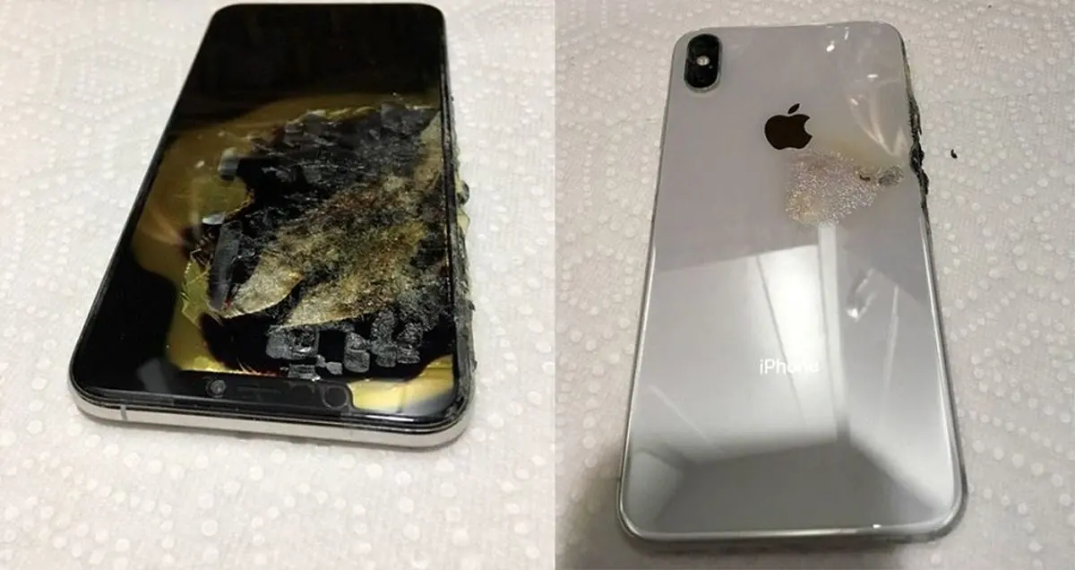 انفجار آیفون XS مکس در جیب یک کاربر!