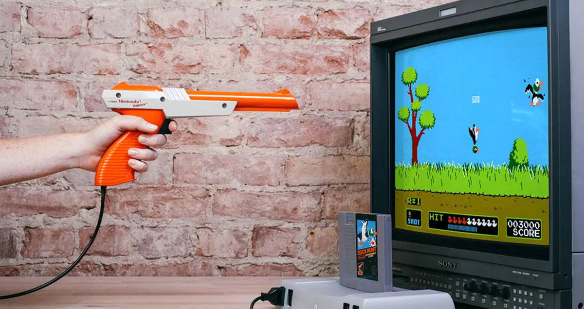 سرقت مسلحانه از بانک با اسلحه پلاستیکی کنسول NES