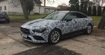 تصاویر مخفیانه نسل جدید مرسدس بنز CLA به اینترنت راه پیدا کرد