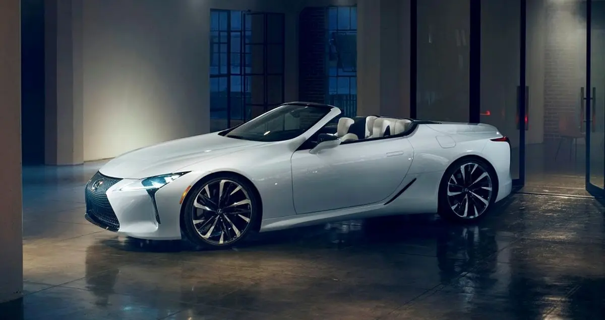 خودروی مفهومی لکسوس LC کانورتیبل معرفی شد