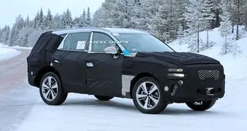 تصاویر مخفیانه جنسیس GV80 به اینترنت راه پیدا کرد؛ رقیب بی ام و X5