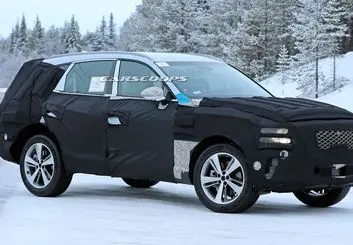 تصاویر مخفیانه جنسیس GV80 به اینترنت راه پیدا کرد؛ رقیب بی ام و X5